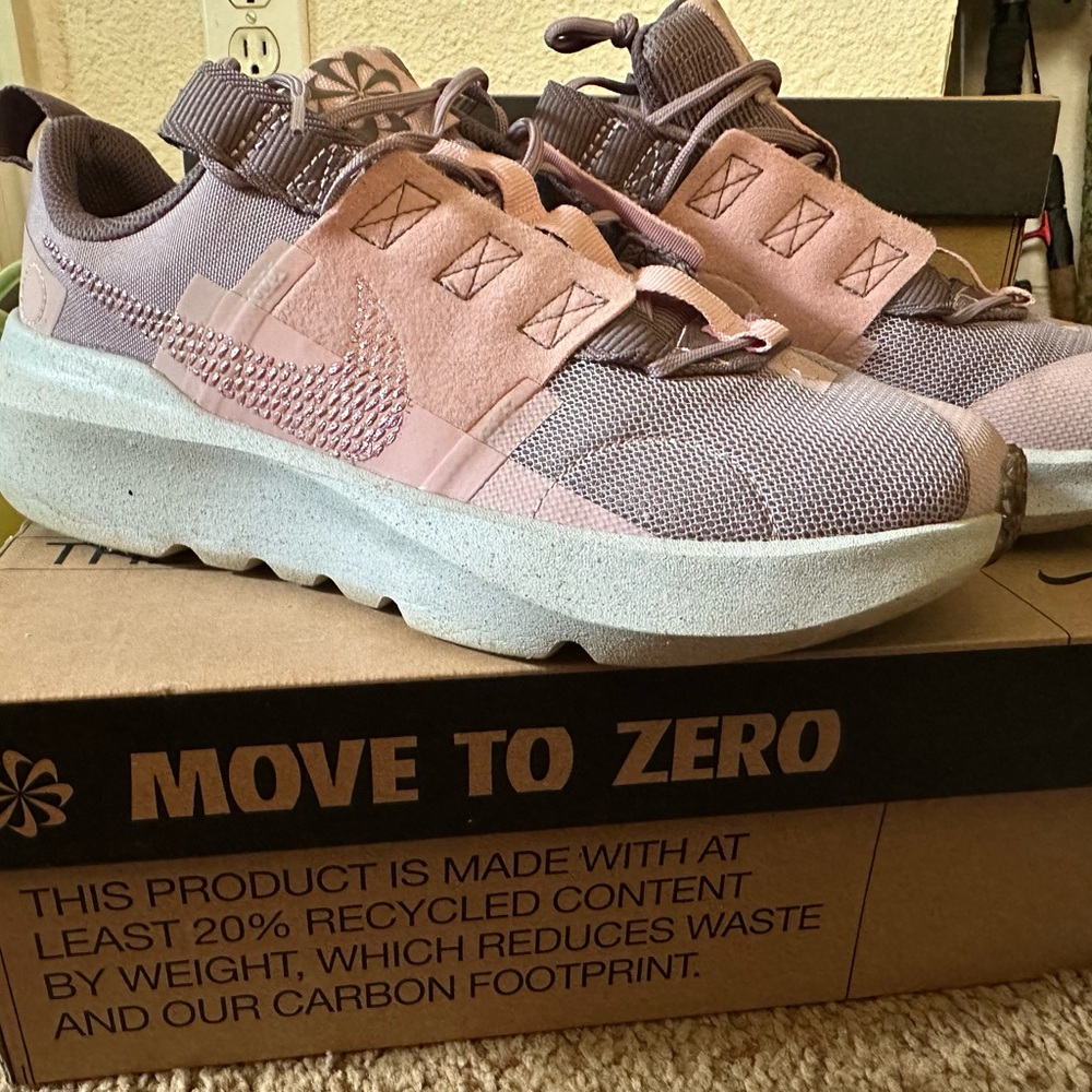 Nike Crater Impact in Violet and Pink